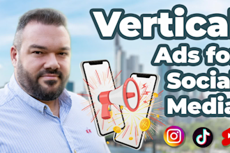 create vertical promo videos for tik tok and instagram ads