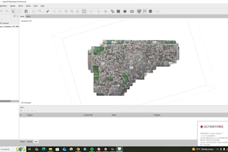 process your drone data to dsm, orthomosaic and point cloud using photogrammetry