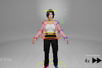 do 3d game ready characters exclusively for unreal engine