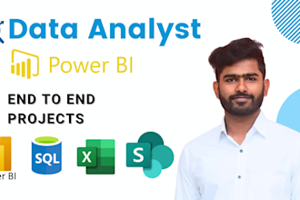 do any excel sql powerbi task or assignment