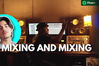 mixing and mastering rap, hip hop, pop, song in 1 days