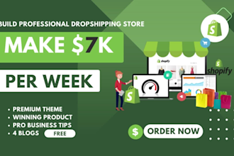 build ecommerce website shopify