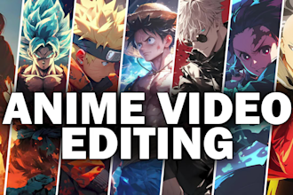 do anime video editing