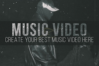 create professional music video editing