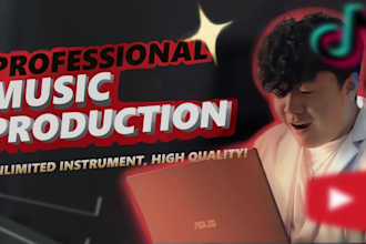 make custom hyperpop, trap, or indie beats for your song