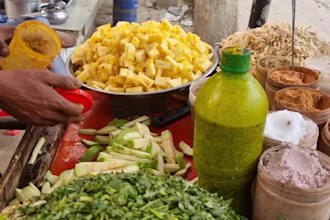 create 4k,8k street food and walking video