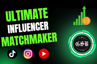 research and find your ideal influencers