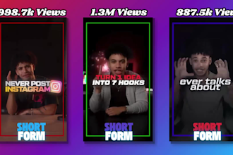 edit viral short videos with subtitles and captions for reels, tiktok, youtube