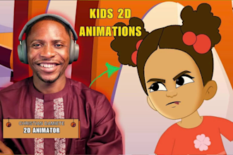 create epic 2d animation video for kids