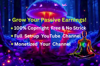 make youtube channel 10x8hour fantassy relaxing meditation music video