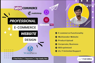 build wordpress ecommerce online store website using woocommerce