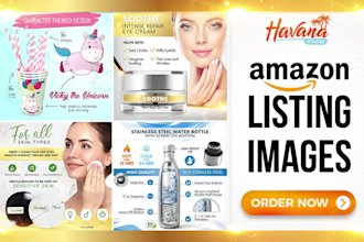 create amazon product listing images, a plus content ebc design