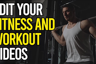 edit your fitness and workout videos