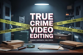 edit documentary true crime videos, true crime story