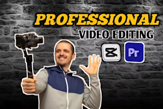 do professional video editing for youtube vlog, travel