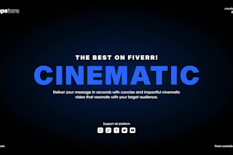 create corporate cinematic video ads with storytelling style