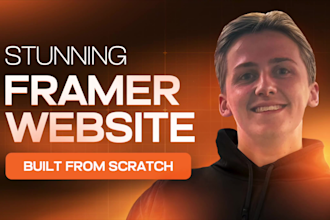 launch your responsive framer website from scratch