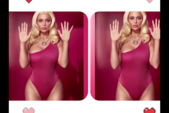 resize and retouch professionally your body