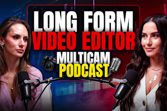 edit multicam and podcast videos for youtube