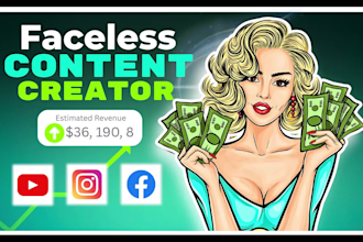 create viral faceless youtube videos