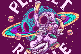 create cool street wear design for your clothing brand