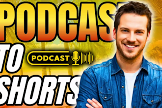 make your podcast into engaging short form video clips