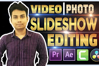 create amazing photo, video slideshow with music