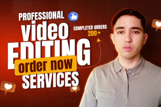 do professional video editing and motion graphics