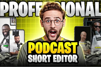 edit podcast into short form viral video clips