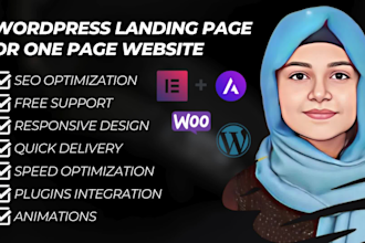 create a killer wordpress landing page or one page website