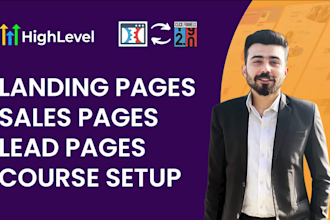 build sales pages in gohighlevel, clickfunnels, kartra