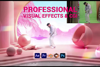 provide professional vfx, cgi compositing and animation