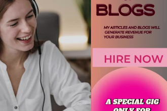 write bulk articles and blogspot