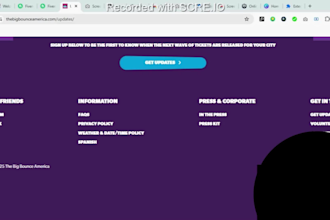 design rental websites for vacation, vehicle, party services, beach house, rv