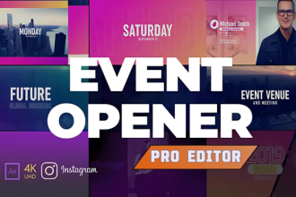 do 2 professional event promo video in 6 hours