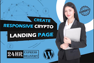 create crypto website, memecoin website, crypto token website