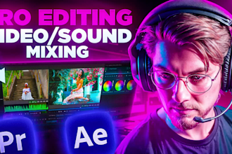 do engaging instagram and youtube video editing