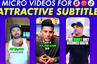 add engaging subtitles to instagram reels and tiktok videos in 24 hours