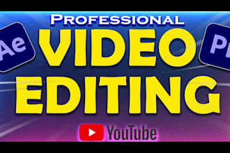 do professional video editing for cheap, youtube video editing