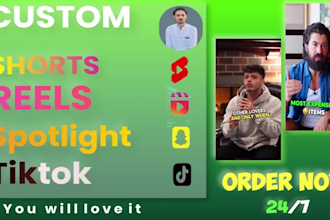 create add engaging captions , instagram reels , youtube shorts