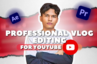 professional vlog editing for youtube