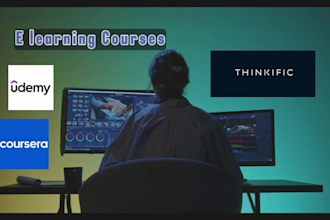 edit attractive elearning courses tutorials and corporate training
