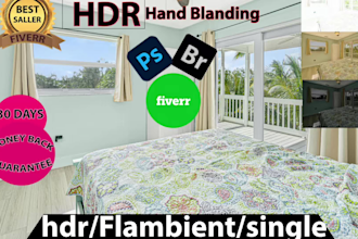do edit real estate photos single hdr flash and flambient
