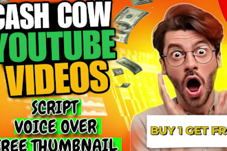 do youtube top 10 videos and faceless cash cow video editing
