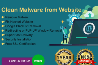 clean malware of your web server