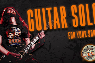 record amazing guitar solos for your song