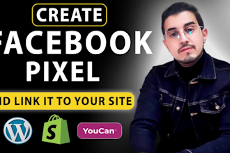 create a facebook pixel and link it to your site