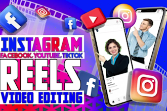 edit your instagram reels  with captions, subtitles, brolls ffects