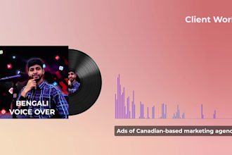 record bangla voice over