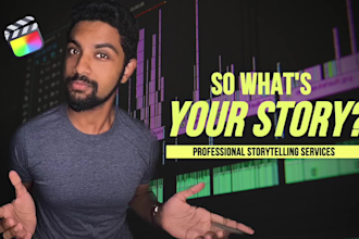 edit professional youtube videos and films